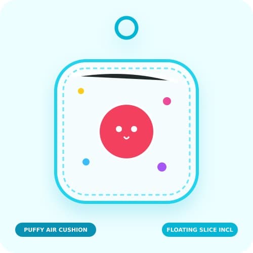Inflatable Clear Pillow Charm