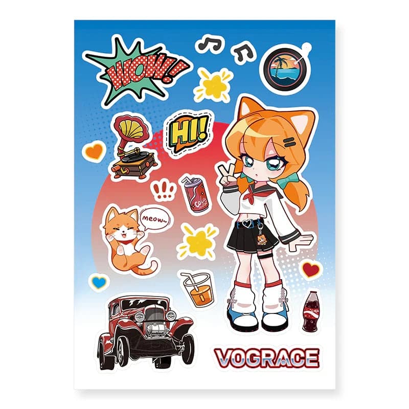Custom Kiss-Cut Sticker Sheets