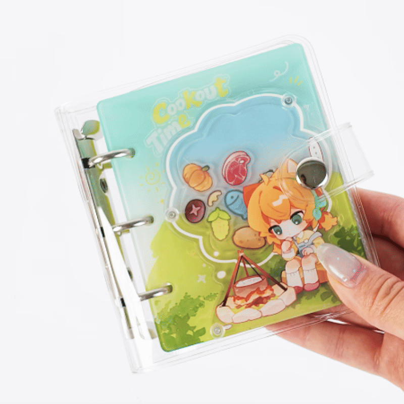 Custom Mini 3-Ring Kpop Photocard Binder Album