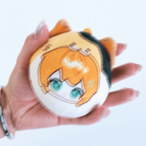 Custom Slow-Rise Squishy Plush Keychain