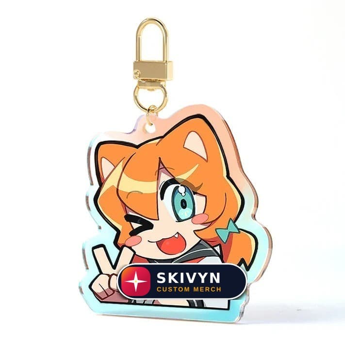 Holographic Acrylic Charm